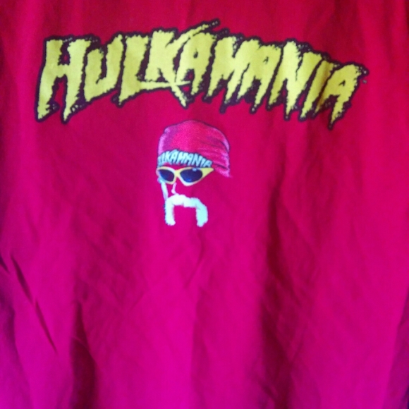 WWE Tops - Hulkamania Hulk Hogan Small Shirt WWE WWF
